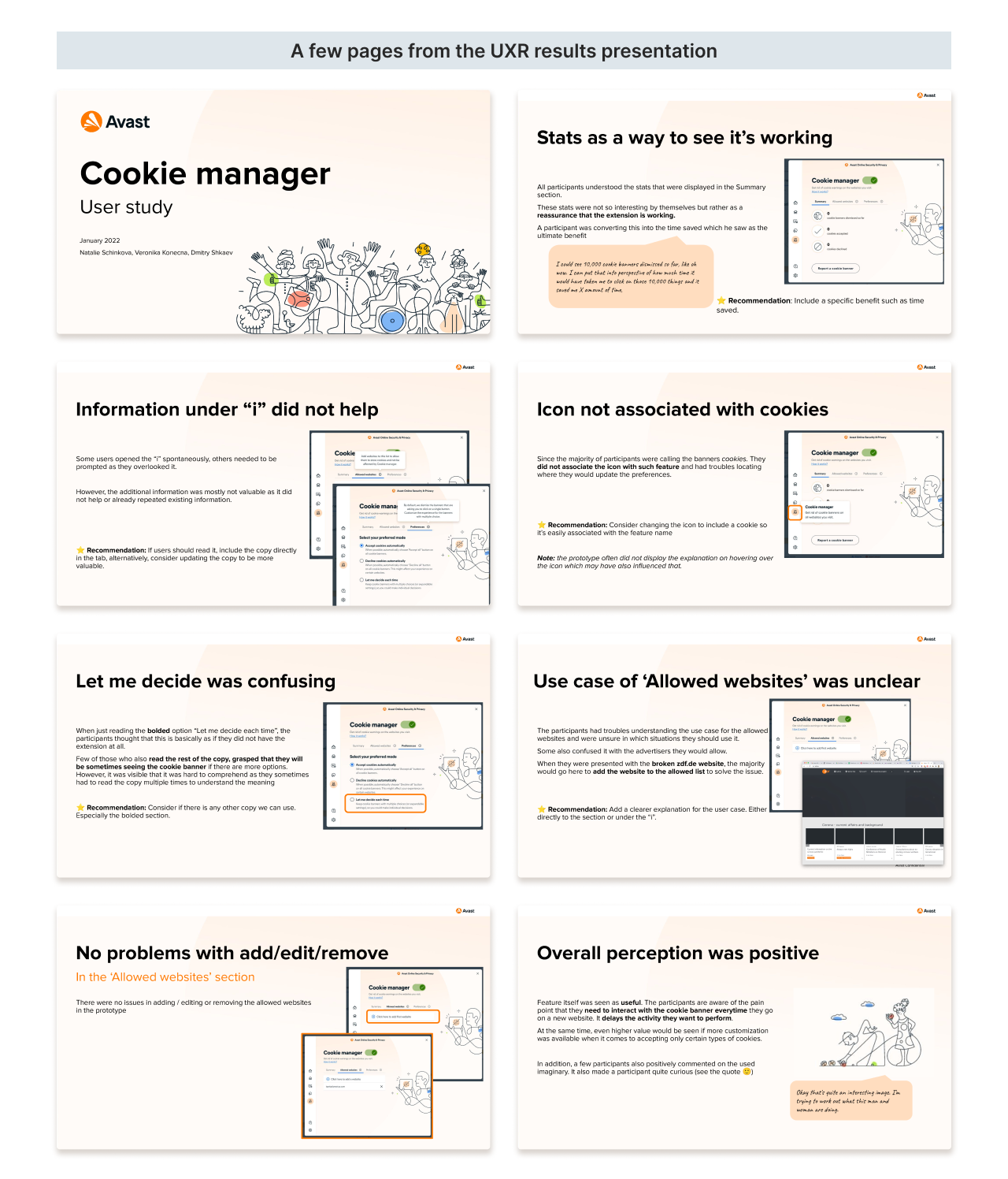Cookie Manager user research findings