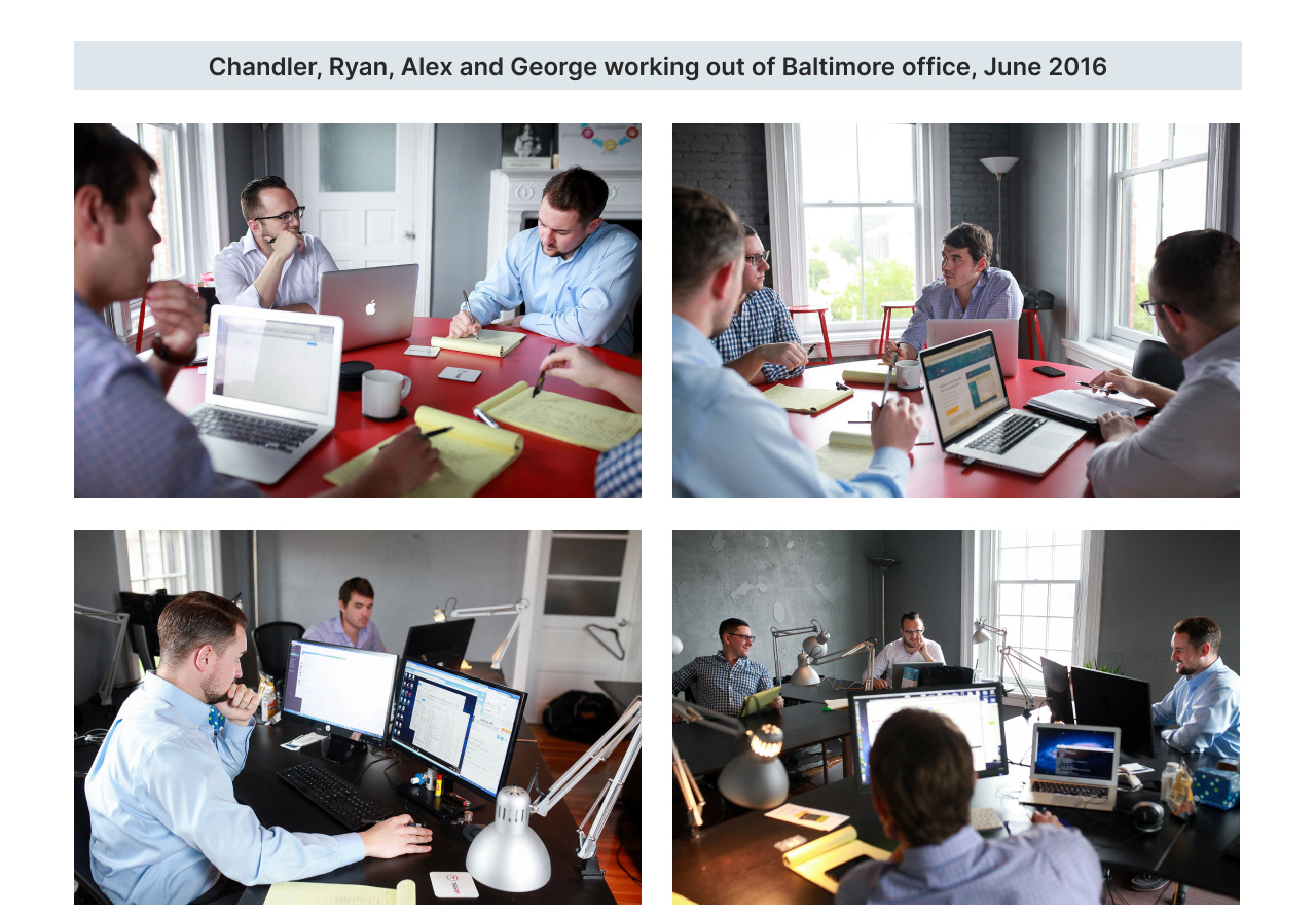 TrackOFF team and office visuals